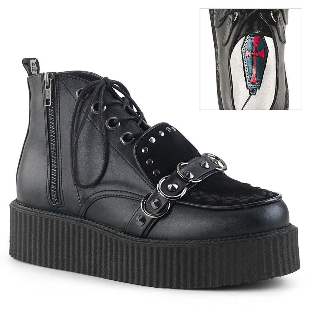 Creepers Demonia V Creeper 555 Panske - Čierne | SK-624532